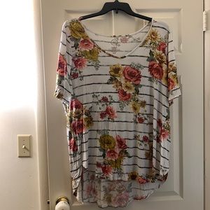 Floral Tunic Shirt